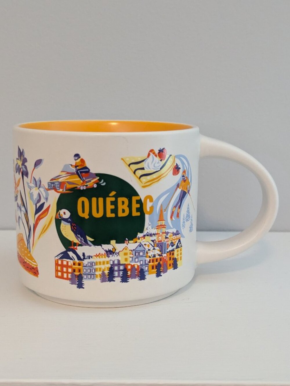 Starbucks Québec Ceramic Coffee Mug - 2024 Discovery Series
